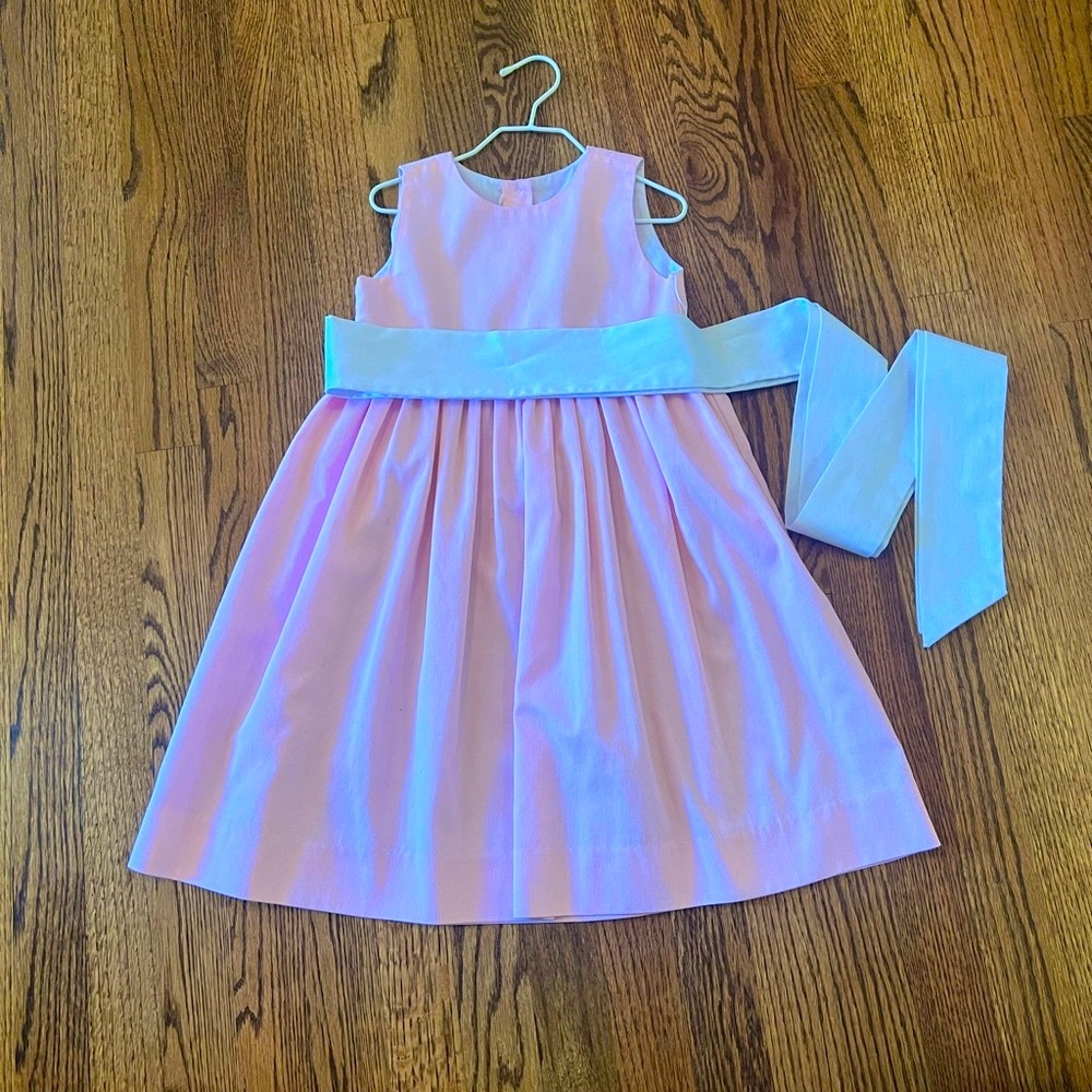 Be Mine Girl’s Pale Pink Dress with sash